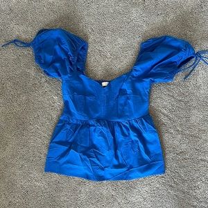 Lanco Bubble Sleeve Top